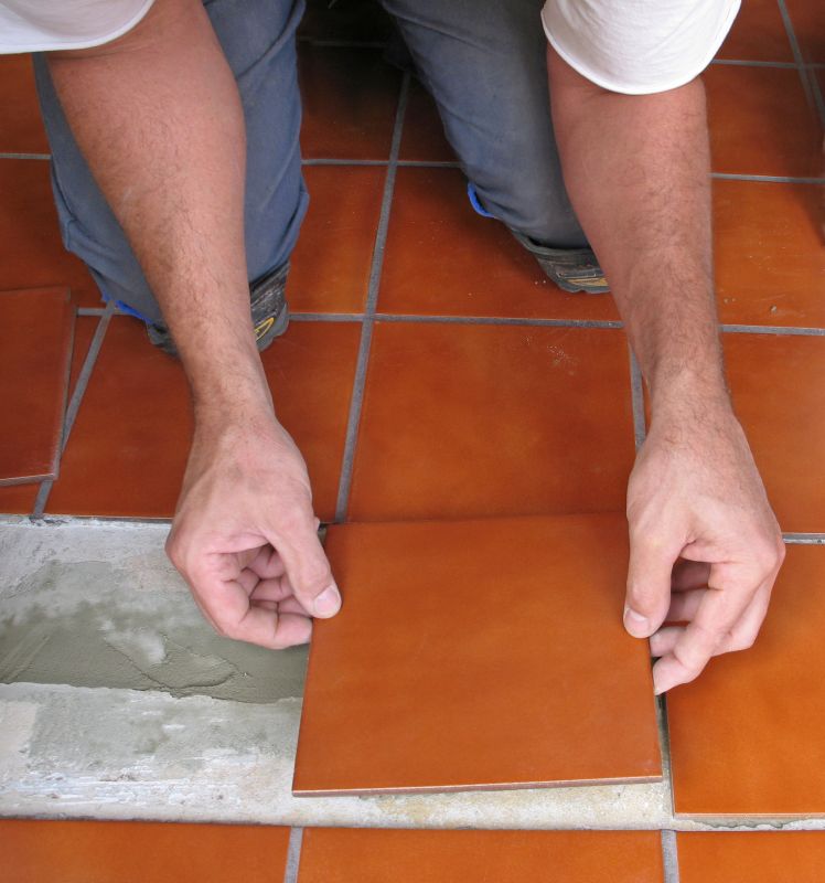 Residential Tile Floor Installation